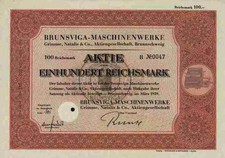 Brunsviga Rechenmaschinen 1939 Braunschweig Wilhelmshaven Grimme Natalis Olympia