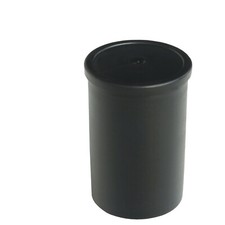 5x Filmdosen, Geocaching, Angeln, Perlen, Schwarz