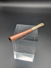 Antike Zigarettenspitze Guilloche Emaille - Rosa