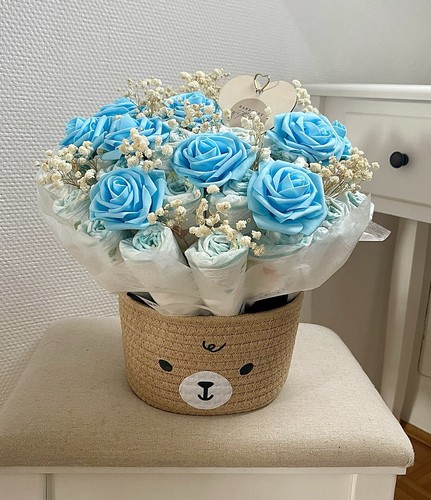 Windeltorte baby junge - windeltorte,
