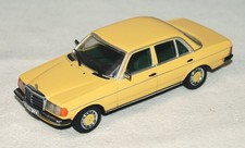 Minichamps 1:43 * Mercedes-Benz W123 200 D Limousine gelb mit MB-Radkappen