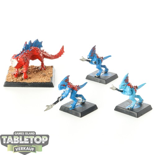 Lizardmen salamander hunting - lizardmen,