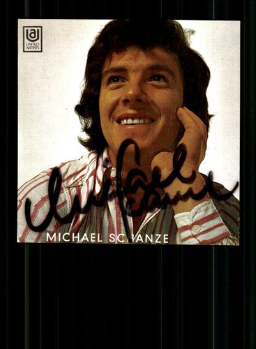 Michael schanze autogrammkarte - michael,