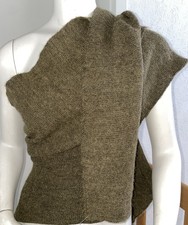 STEFANEL Damen Poncho Pullover Cape braun Gr. M. 55% Alpaka. NP.189€