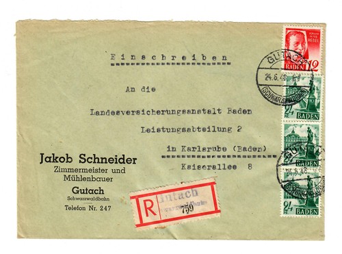 Einschreiben