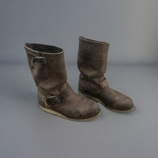 Red Wing Stiefel Steeltoe EU 37,5 Top! OVP Biker LederSchuhe Wings 