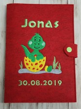 U-Heft Hülle Filz mit Name