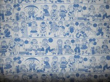 GRAZIELA spielende Kinder Bettwäsche Stoff 70er 80er 70s 80s vintage brigitte
