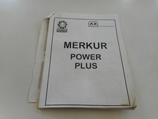 Englische Bedienungsanleitung für Merkur Power Plus Turnier Dart von ADP Bj.1996