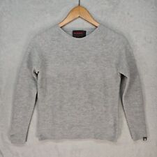 Mammut Pullover Damen Strickjacke Sweatshirt Gr. XL (S)  Grau 94 Wolle