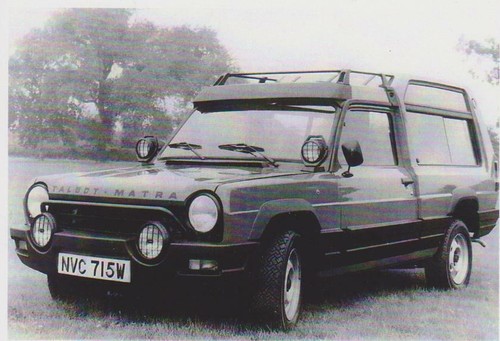Simca talbot matra - -, rancho