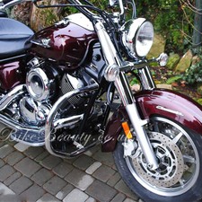 Yamaha XVS 1100 Dragstar / Vstar Custom Classic EDELSTAHL Sturzbügel Motorschutz