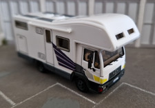 MAN L2000 Wohnmobil 1:87 Camper Glamping Eigenbau H0 Herpa Fahrradträger