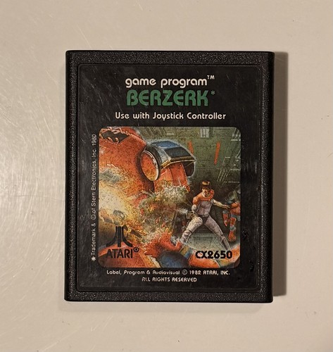 Atari 2600 spiel berzerk - 2600,
