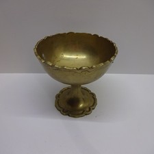 Deko Schale Kelch aus Messing