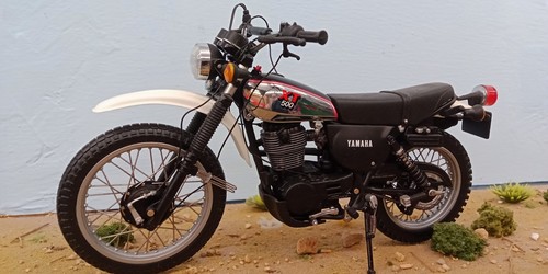 Yamaha xt500 minichamps - yamaha, 1:12