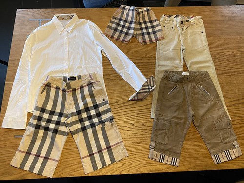 Burberry lot kinder hose - hose, hemd