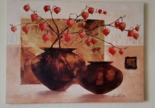 Großes Bild auf Leinwand "Minerva" von Claudia  Ancilotti, Kunstdruck Wandbild