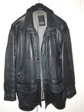 Herren Ledermantel (Kurzmantel) Größe 52 