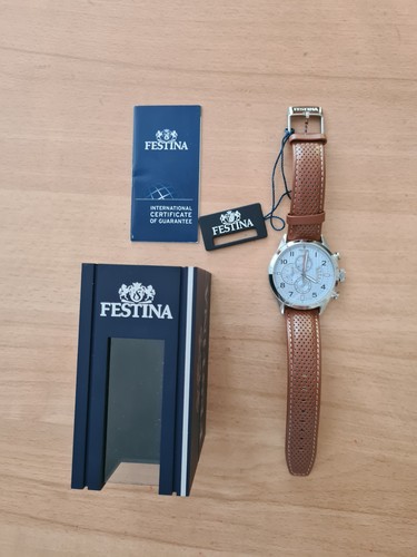 Festina chronograph armbanduhr - chronograph,