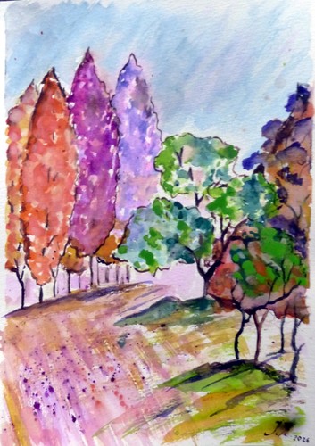 Bild aquarell original
