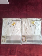 Neu,Gr.54,2 weiße Herren Arbeitsmäntel, Arbeitskittel , weiß !