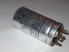 Elko Siemens 50+50uF 350/385V aus Blaupunkt Granada 21300  - Röhrenradio