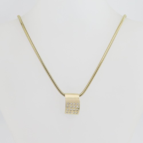 Schlangenkette und anhänger - schlangenkette,