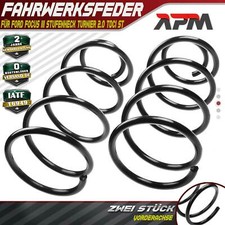 2x Federn Fahrwerksfeder Vorne