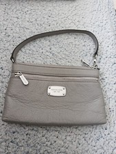 Michael Kors Schultertasche Clutch Grau