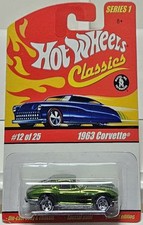 Hot Wheels 2005 - Hot Wheels Classics Series 1 #12/25 - '63 Corvette /K23