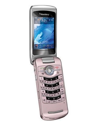 Blackberry 8220 pearl - pearl, flip