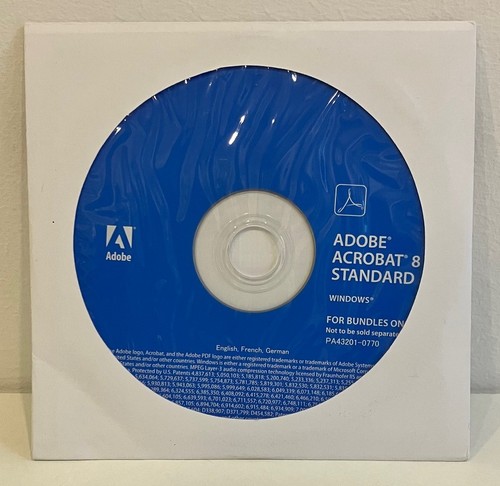 Adobe acrobat standard - acrobat, 8