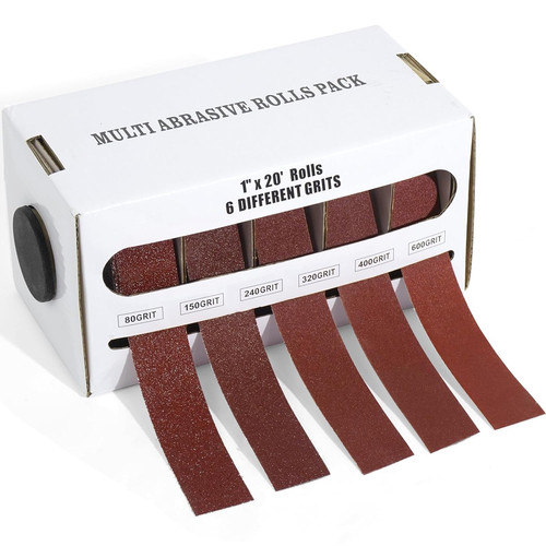 Schleifpapier set rollen - 6, 25