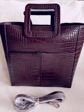Trend Handtasche Kroko Optik