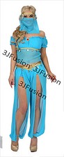 Blaue Prinzessin Jasmin Genie