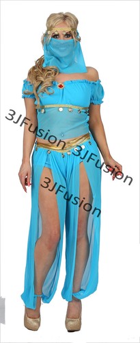 Blau prinzessin jasmin dschinn - prinzessin,
