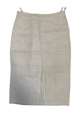 Leinenrock rock midi 100 - leinenrock,