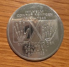 10 DM Sammler-Münze - BRD - 1995  - Wilhelm Conrad Röntgen, Deutsche Mark