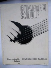 Gitarren Schule Schott Fernando Carulli