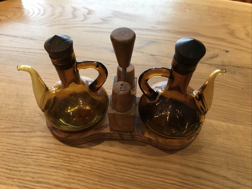 Mid century menage essig öl - century,