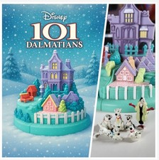 ?Mini Polly Pocket❄️? Disney 101 Dalmatiner 1996 100% komplett Bluebird