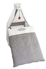 roba Kinder-Bettgarnitur 4-tlg, 'Rock Star Baby 1' - B-Ware neuwertig