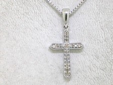 Brillant Anhänger Kreuz 417