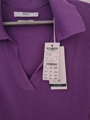 Modernes strick polo brax - modernes, strick-polo