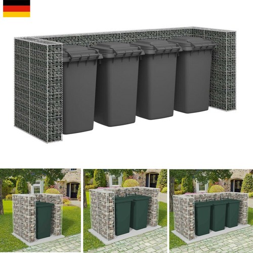 Gabione mülltonnenbox - gabione,