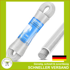 30M Wäscheleine Stahlkern
