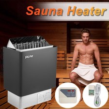 Elektrischer Saunaofen 9 kW inkl.ext.Steuergerät Anschlusskabel Temperatursensor