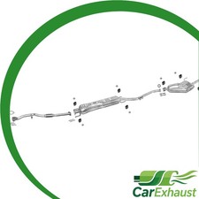 Auspuff für OPEL VECTRA B 1.8