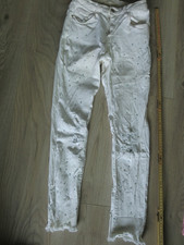 Weisse jeans mit - weisse,